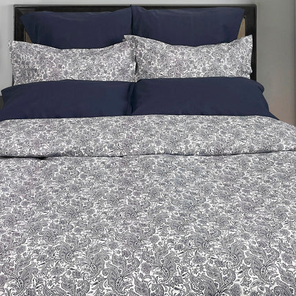 MARINE PAISLEY DUVET COVER