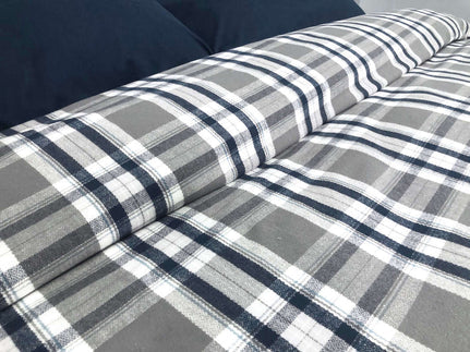 SIMON FLANNEL DUVET COVER SET