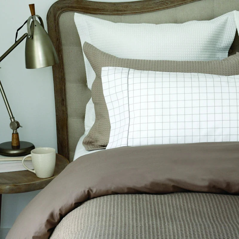 WAFFLE WEAVE DUVET COVER