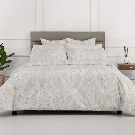 200TC Aviero Percale Duvet Cover